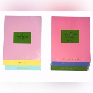 Kate Spade Notepad Set | 2 Pack Stationery Bundle | NEW